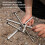 Portable Fire Pit Camping Outdoor Bonfire Stand Mesh Folding Fire pit Fireplace 8