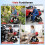 Garage Mechanic Stool Seat, 330 LBS, Red, Tool Tray 1