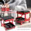 Mechanic Rolling Stool with Magnetic Drawer and Tool Trays 1