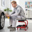 Mechanic Rolling Stool with Magnetic Drawer and Tool Trays 4