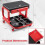 Mechanic Rolling Stool with Magnetic Drawer and Tool Trays 3