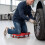 Rolling Knee Creeper with Swivel Casters and Tool Trays 4