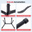 Adjustable Bike Storage Rack for 4 Bikes, Carbon Steel 2