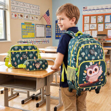 Unicorn Kids Rolling Backpack Set with Lunch Bag & Case
