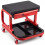 Mechanic Rolling Stool with Magnetic Drawer and Tool Trays 7