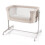 3-in-1 Adjustable Baby Crib with Wheels - Beige 2