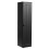 Slim Black Bathroom Cabinet, 16cm Wide, 3 Shelves 5