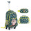 Unicorn Kids Rolling Backpack Set with Lunch Bag & Case 6