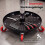 Adjustable Mechanic Stool with Wheels and Storage - Red 4