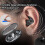 Bluetooth Earbud Headset TWS 5.3 Wireless Earphone For IPHONE SAMSUNG GOOGLE 5