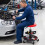 Adjustable Height Rolling Mechanic Stool with Tool Trays 8