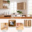 Bathroom Wall Cabinet, Natural Wood, Adjustable Shelves 3