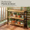 Bamboo Shoe Rack Organiser 3 Tier Wooden Storage 6