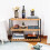 Bamboo Shoe Rack Organiser 3 Tier Wooden Storage 8