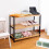 Bamboo Shoe Rack Organiser 3 Tier Wooden Storage 9