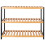 Bamboo Shoe Rack Organiser 3 Tier Wooden Storage 10