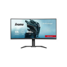 Gaming PC Monitor Gebogen - IIYAMA - 34" - UWQHD - 200Hz - VA Paneel - 0,6ms - Hoogte verstelbaar - GCB3484WQSU-B2