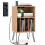 Turntable Stand with Charging Station & Vinyl Storage 1