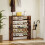 6-Tier Rustic Brown Shoe Rack with Anti-Tipping Device 6