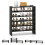 6-Tier Black Shoe Rack with Anti-Tipping Device 4