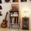Turntable Stand with Charging Station & Vinyl Storage 3