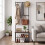 Rustic Brown Hall Tree Bench with Hooks and Shoe Storage 2