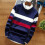 (NavyBlue,L)Pull décontracté homme manches longues en tricot ample hauts col rond pull pull pull 1