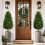 Artificial Cypress Tree, 92 cm, Weatherproof, 2-Pack 4