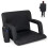 Adjustable Stadium Seat with Back Support, Black 2