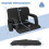 Adjustable Stadium Seat with Back Support, Black 4