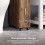 Narrow Brown Bathroom Cabinet with Drawer and Tissue Box 2