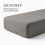 Imperial Rooms (Grey, King (152 x 200 cm)) Fitted Sheet Bed Sheets Extra Deep 25CM Single Double King Sizes 3
