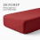 Imperial Rooms (Red, Super King (180 x 200 cm)) Fitted Sheet Bed Sheets Extra Deep 25CM Single Double King Sizes 3