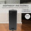 30L Black Square Stainless Steel Kitchen Bin Pedal Bin with Soft-Close Lid 9