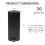 30L Black Square Stainless Steel Kitchen Bin Pedal Bin with Soft-Close Lid 2