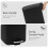 30L Black Square Stainless Steel Kitchen Bin Pedal Bin with Soft-Close Lid 6
