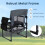 Heavy Duty Camping Chair with Cup Holder and Side Pocket 6