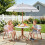 Children's Picnic Table Set with Adjustable Parasol 2