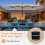 13 FT Double-Sided Patio Umbrella with LED Lights & Base 3