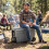 84 Quart Wheeled Ice Cooler, Gray, Foldable Handle 4