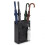 Black Metal Umbrella Holder Rack with Drip Tray 5