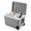 84 Quart Wheeled Ice Cooler, Gray, Foldable Handle 1