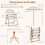 Children's Picnic Table Set with Adjustable Parasol 5