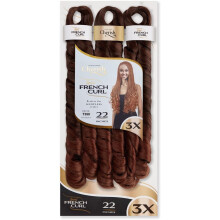 Cherish Bulk 3x Pre-Stretched Spiral French Curl 22 Inch Col T350