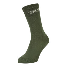 (M, Olive) Sealskinz Suffield Merino Liner Socks