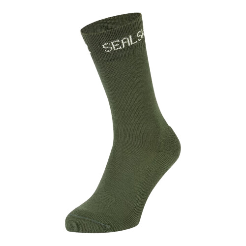 (M, Olive) Sealskinz Suffield Merino Liner Socks
