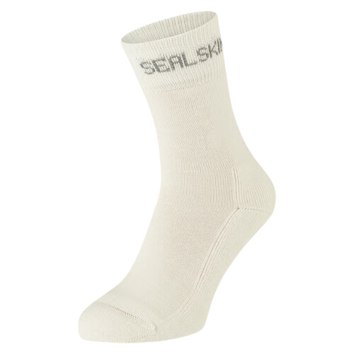 (M, Cream) Sealskinz Suffield Merino Liner Socks