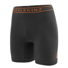(S, Black) Sealskinz Mens Newton Running Boxer Shorts