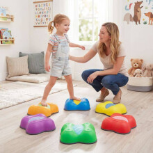 Montessori kisgyermek koordinációs játék levehető játékokkal