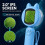 (Blue) Kids Digital Microscope, 2-Inch Screen, 4X Zoom, 8 LEDs 2